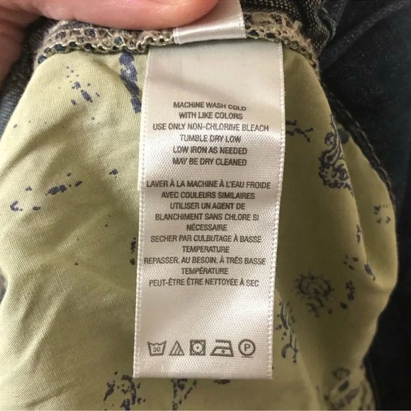 Free People Sawyer Super High Rise Jeans Size L - Picture 6 of 11